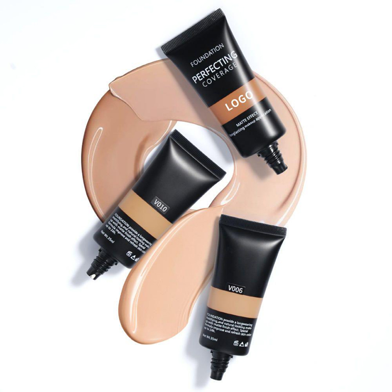 Tinted Moisturizer Base Liquid Foundation Liquid Foundation Makeup Cream Nawilżający podkład olejowy z pełnym pokryciem