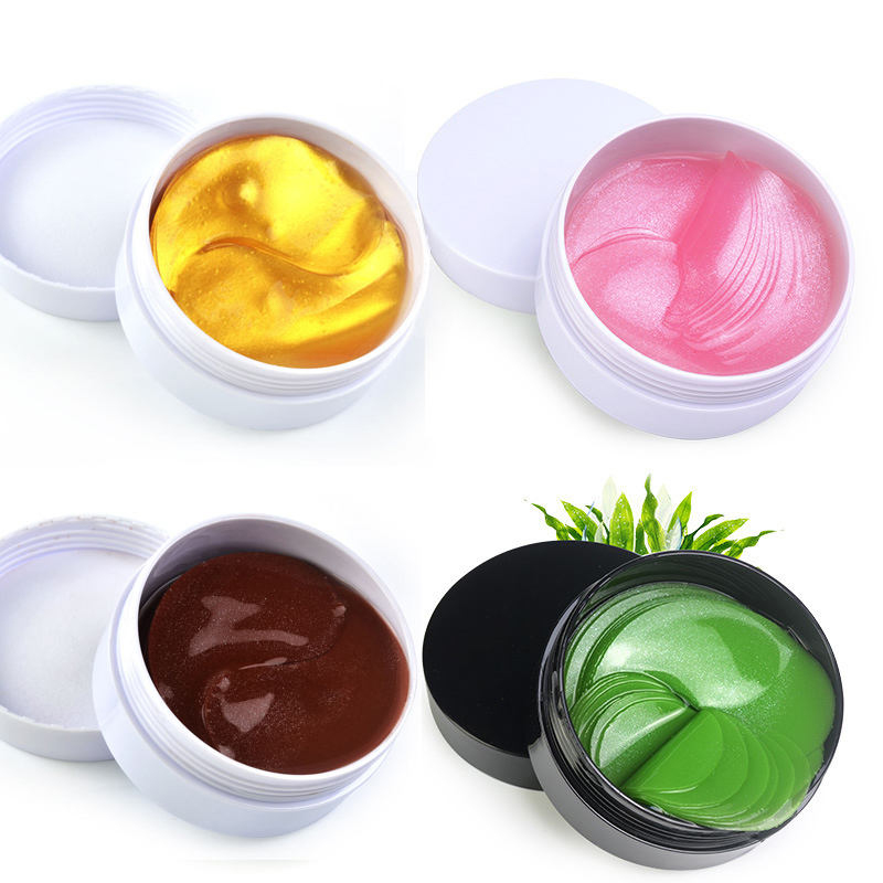 24-karatowe złote płatki pod oczy Maska na oczy Anti-Aging Kolagen Kwas hialuronowy Pod maskę na oczy Usuwanie cieni pod oczami