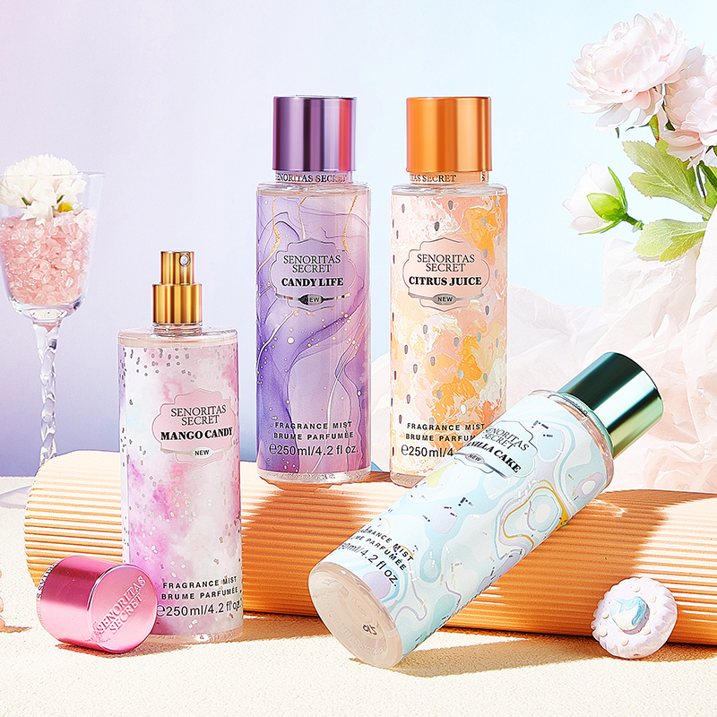 250 ml Długotrwała zapachowa mgiełka do ciała dla kobiet Perfumy w sprayu do ciała