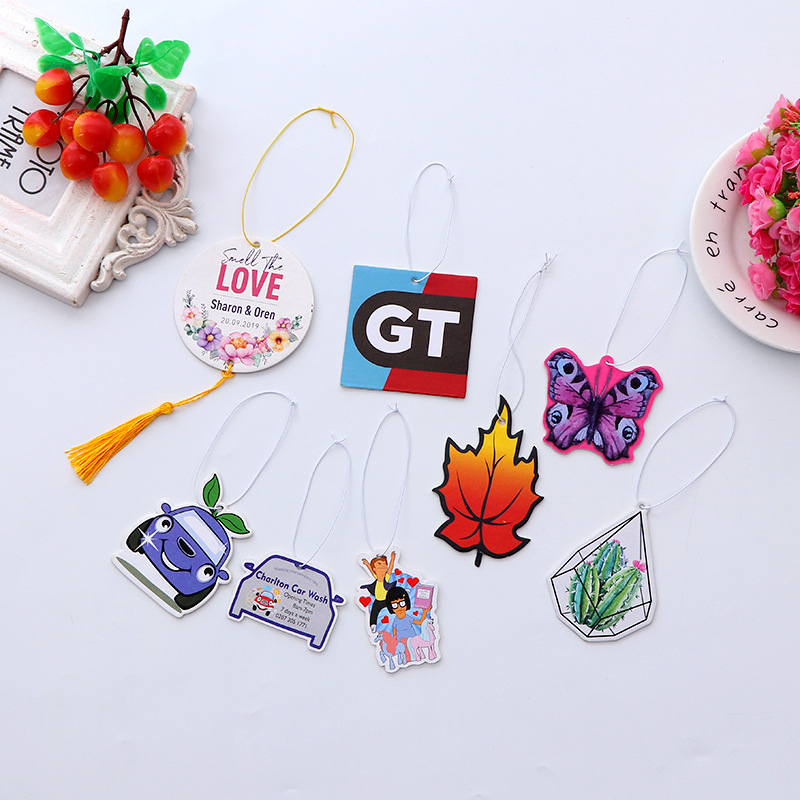 Zaprojektuj zabawny odświeżacz powietrza do samochodu/papierowy odświeżacz powietrza/wiszący odświeżacz powietrza