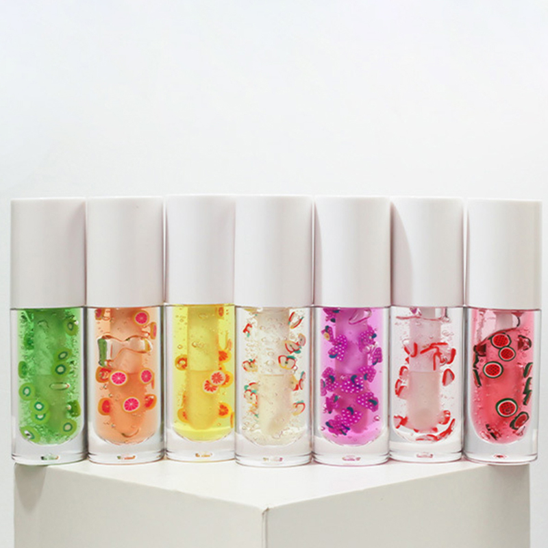 Błyszczyk do ust Magic Natural Color o smaku owocowym, wegański olejek do ust z truskawkami i jagodami